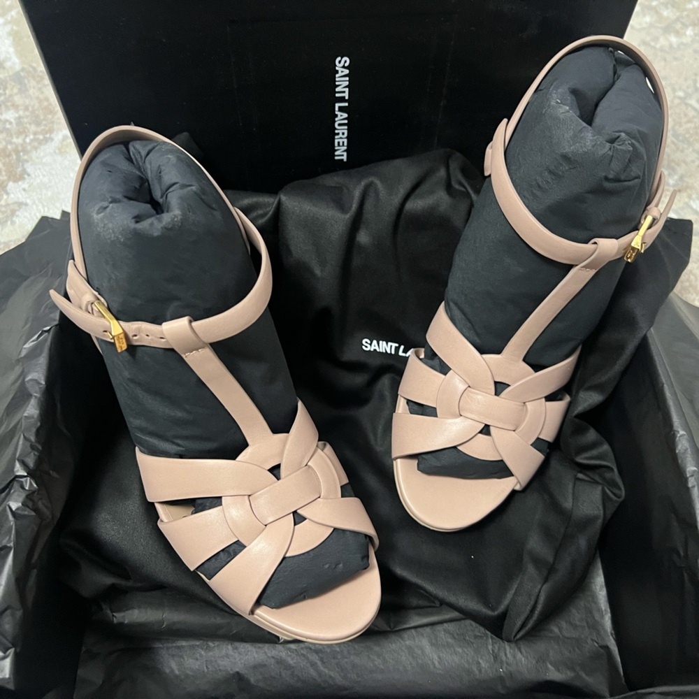 Saint laurent tribute platform sandals